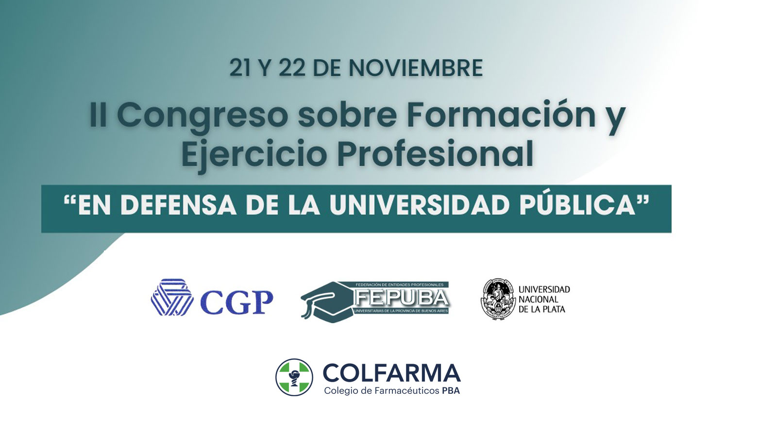 2° CONGRESO DE FORMACIÓN Y EJERCICIO PROFESIONAL