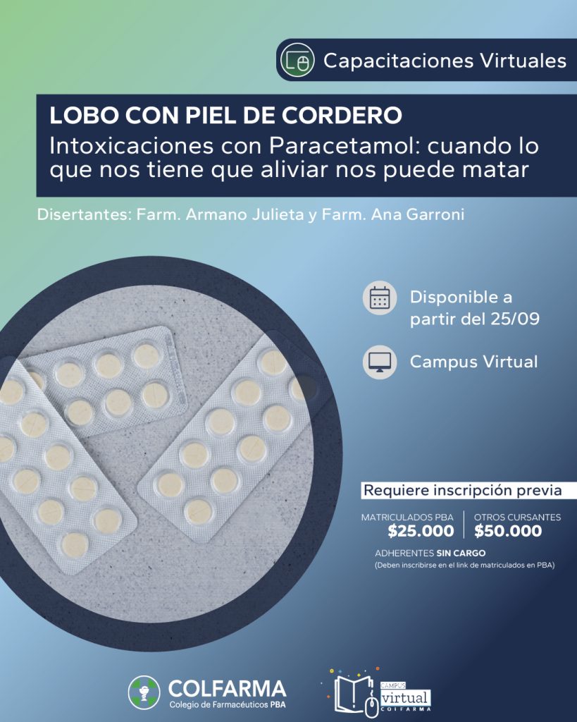 LOBO CON PIEL DE CORDERO. INTOXICACIONES CON PARACETAMOL. Actividad Asincrónica por Campus Virtual