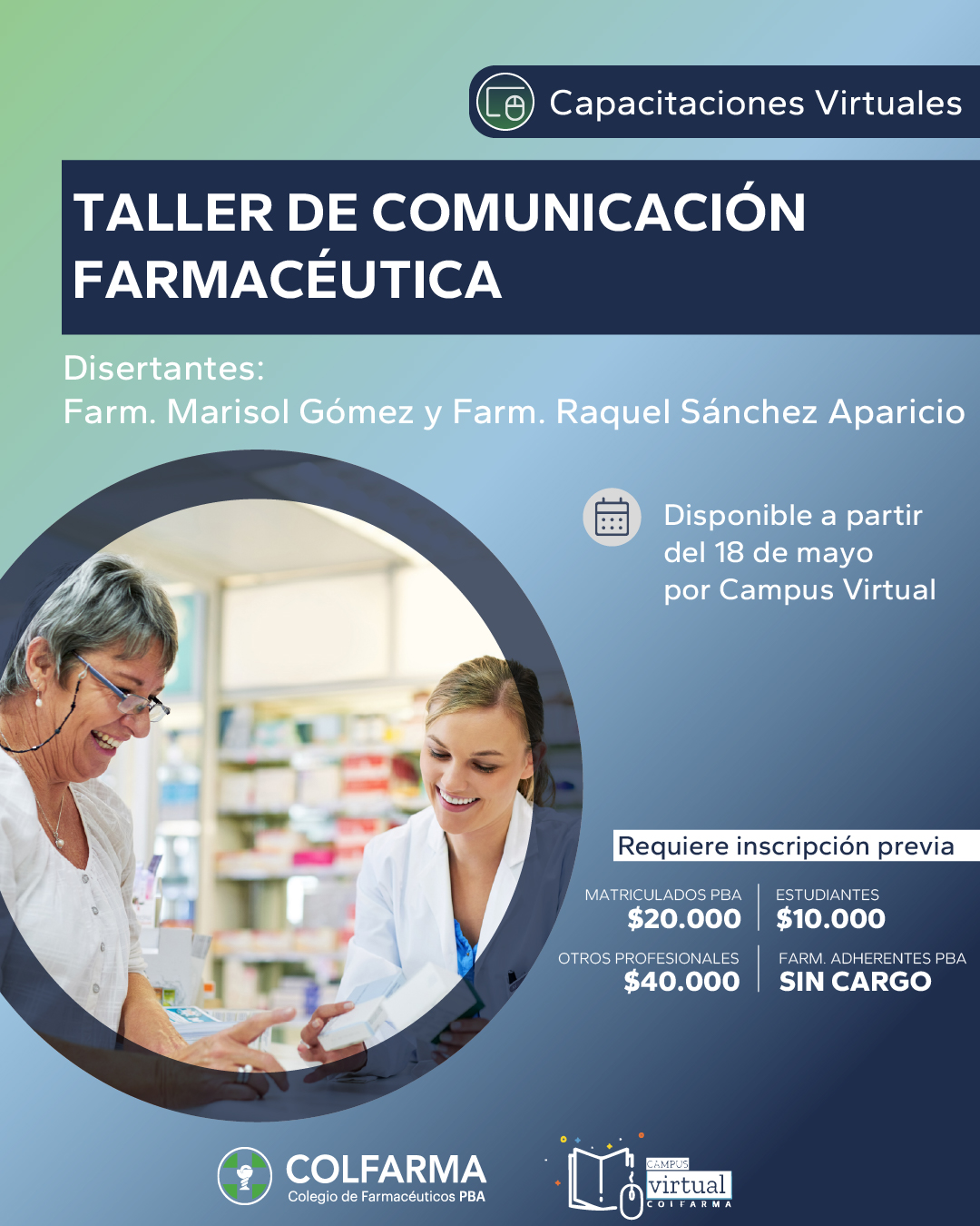 TALLER DE COMUNICACIÓN FARMACÉUTICA: Actividad Asincrónica por campus ...