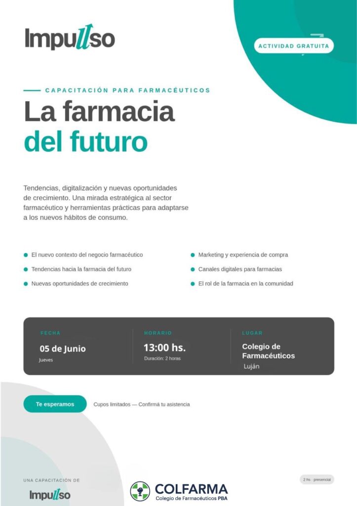 LA FARMACIA DEL FUTURO. FILIAL LUJÁN